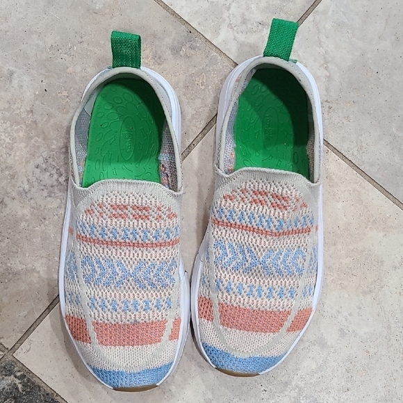 Sanuk Shoes - Sanuk Multicolor Knit Womens Slippers